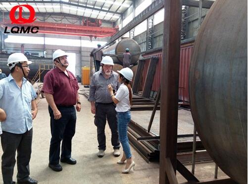 欢迎澳大利亚客户来访鲁强公司